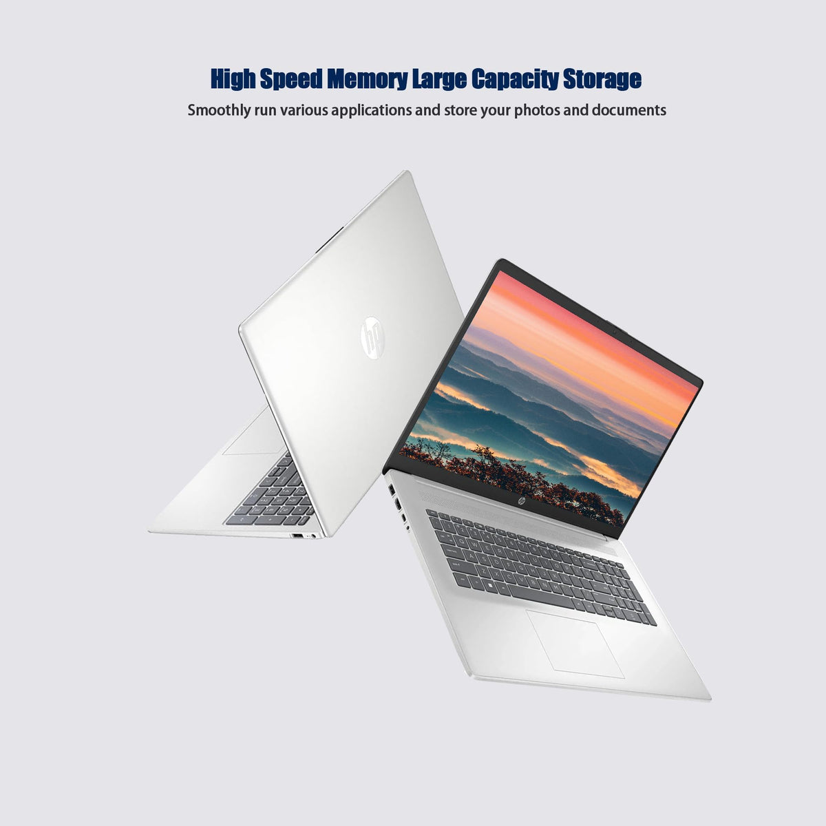 17.3" FHD Laptop, 16GB RAM, 1TB SSD, AMD Ryzen 5, Windows 11 Home, Silver H32616