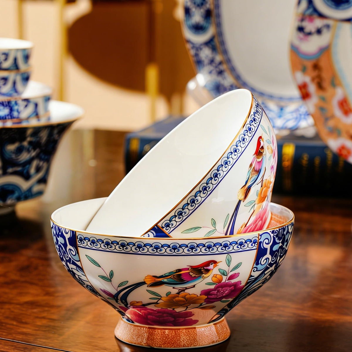 Bone China Dinnerware Set for 4, 12-Piece I483510