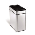 10L Stainless Steel Slim Open Trash Can X601