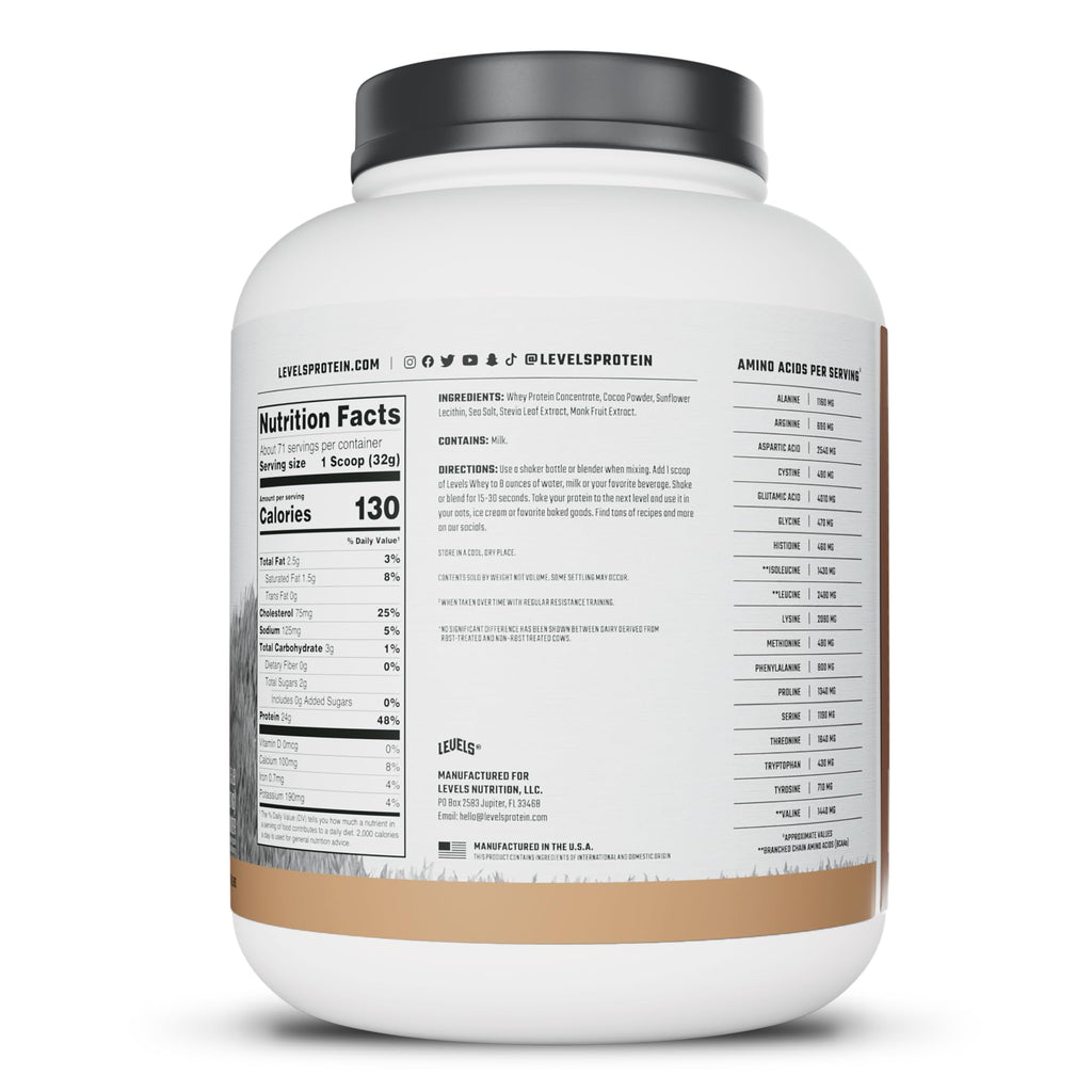Whey Protein Powder Pure Chocolate 5LB T81138
