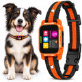Orange IP67 Waterproof Dog Bark Collar S310