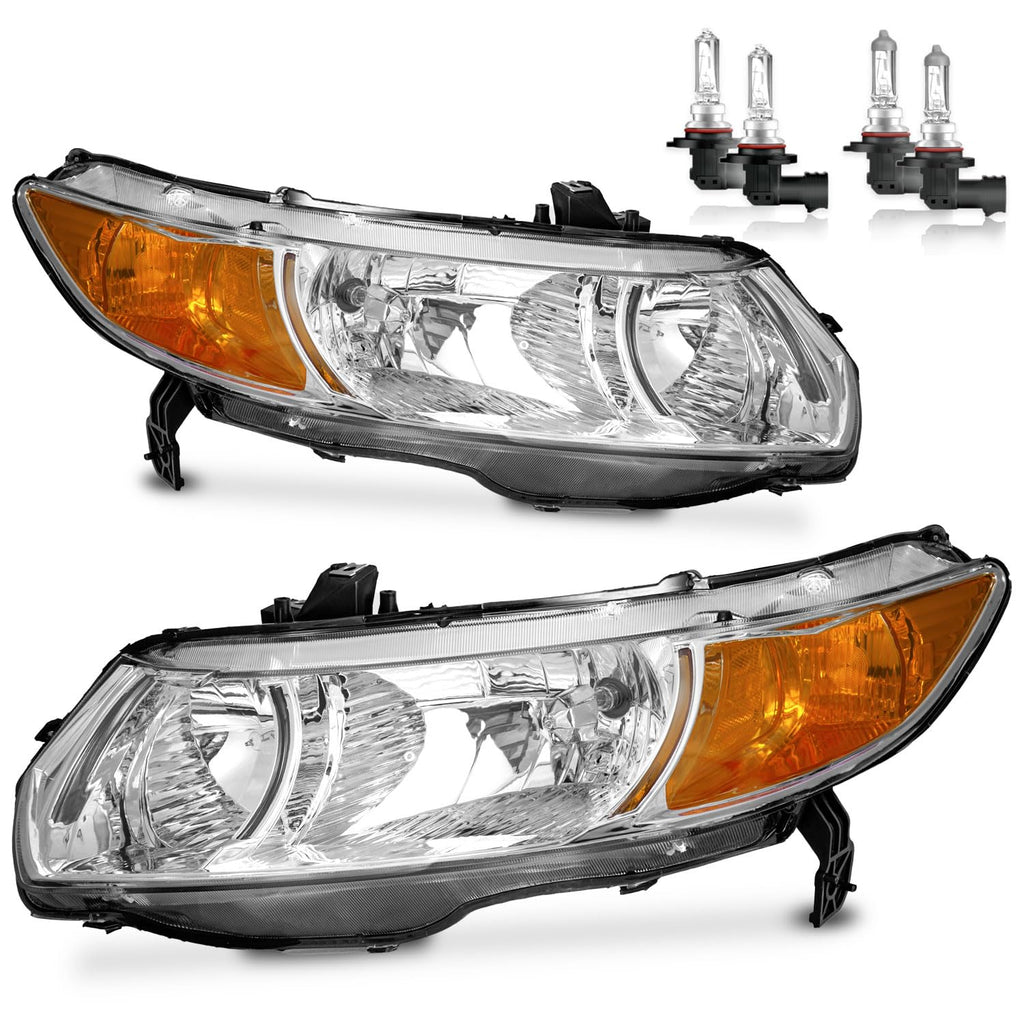 2006-2011 Honda Civic 2-Door Coupe Headlights V276
