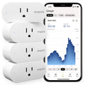 Smart Plug WiFi Outlet with Timer 4 Pack T212303