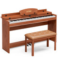 88 Weighted Keys Upright Digital Piano with Bench A13724