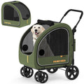 3-in-1 Large Dog Stroller with Detachable Carrier F1069
