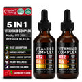 Vitamin B12 Complex Drops 5000mcg 2 Packs E502