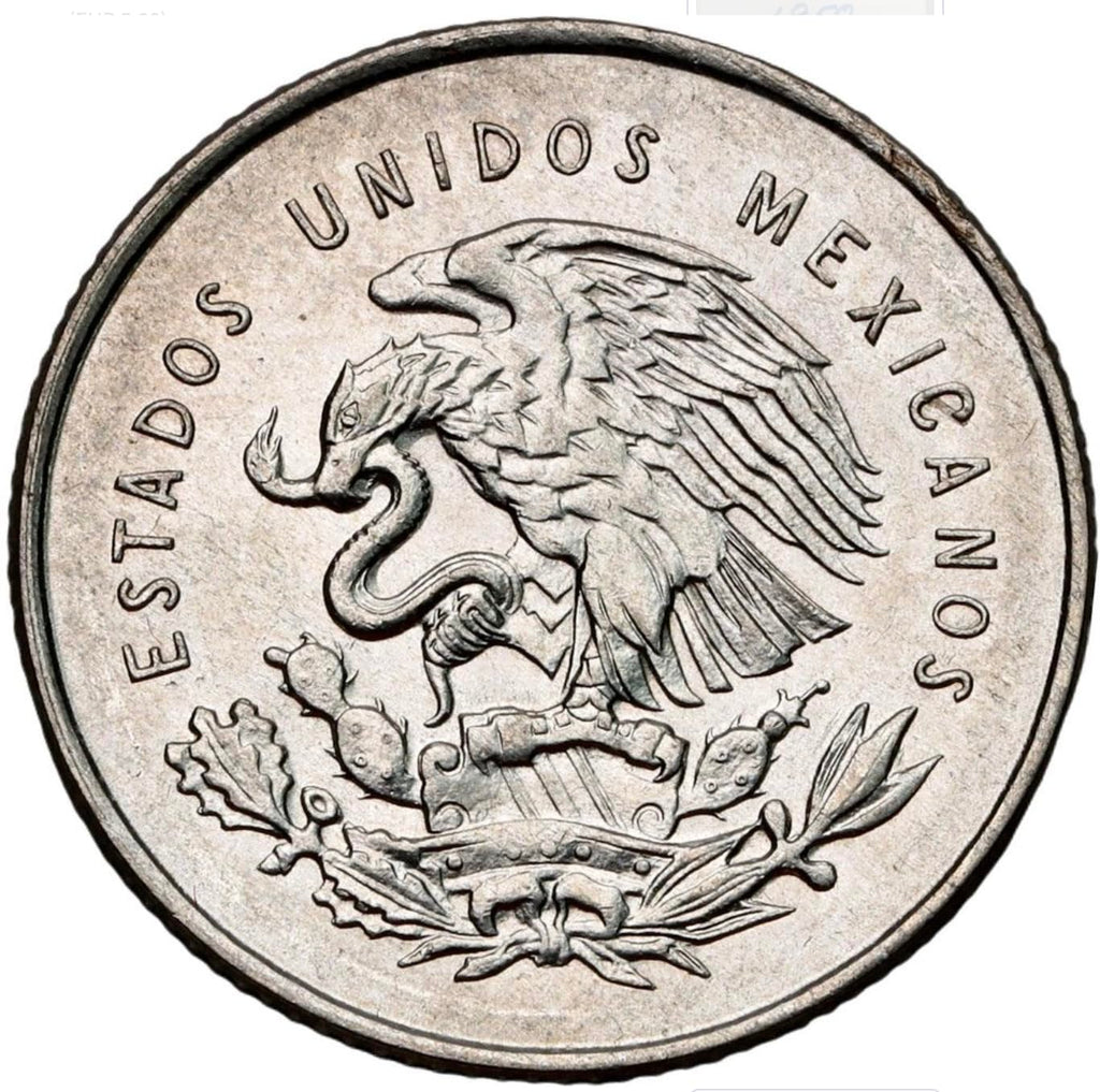 1950-1953 25 Centavos Silver Mexican Coin I67472