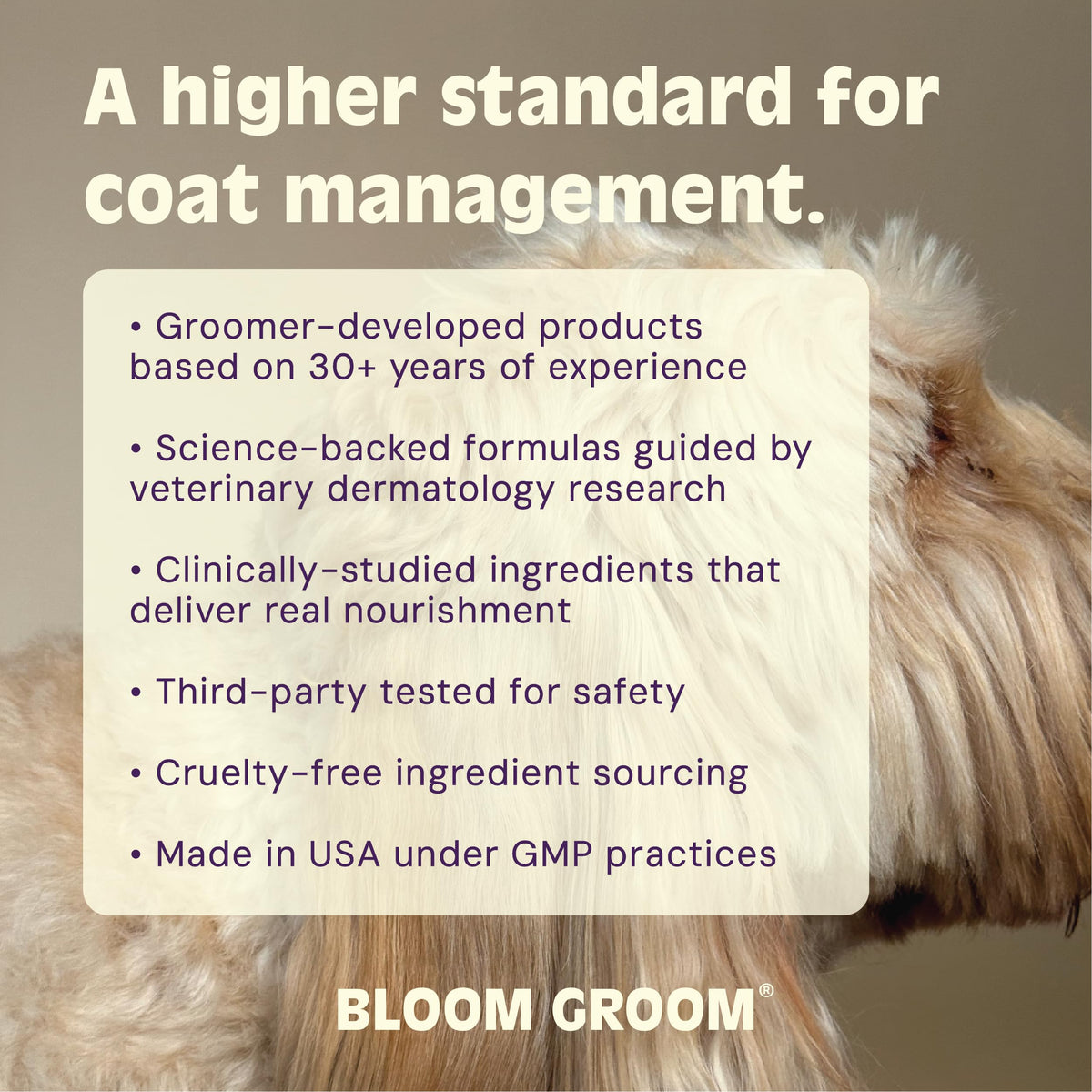 Waterless Dry Shampoo and Detangler for Dogs 1.52 oz H600
