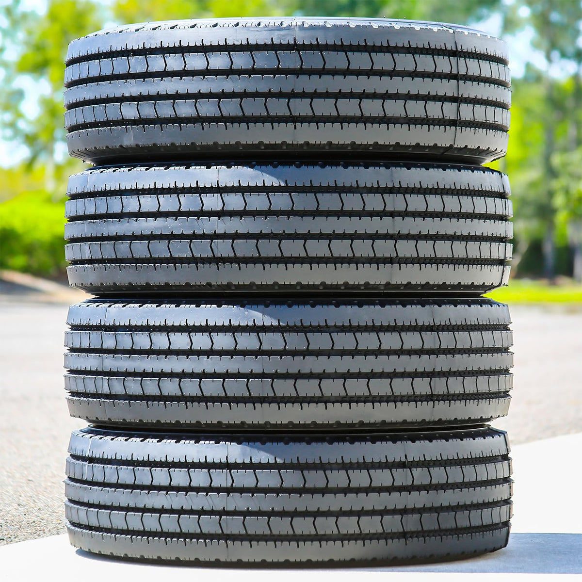 2 x ST205/75R15 All Season 14 Ply Tires U994005