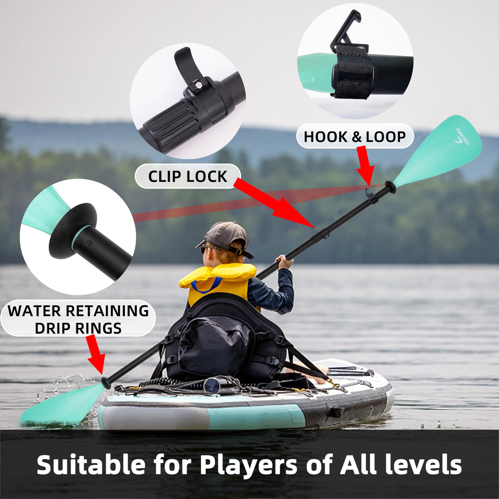 Adjustable Stand Up Paddle with Aluminum Alloy Shaft K570633