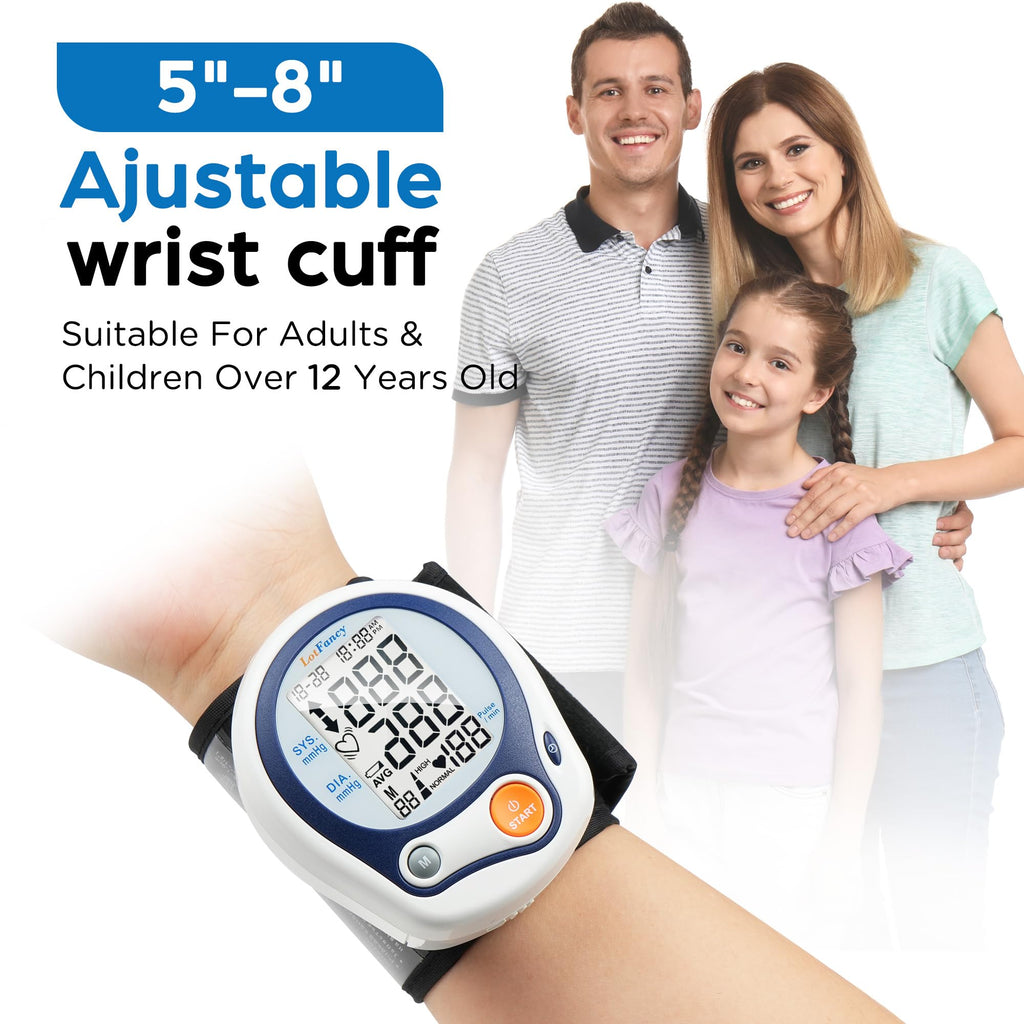 Kids Wrist Blood Pressure Monitor with Carrying Case R3482