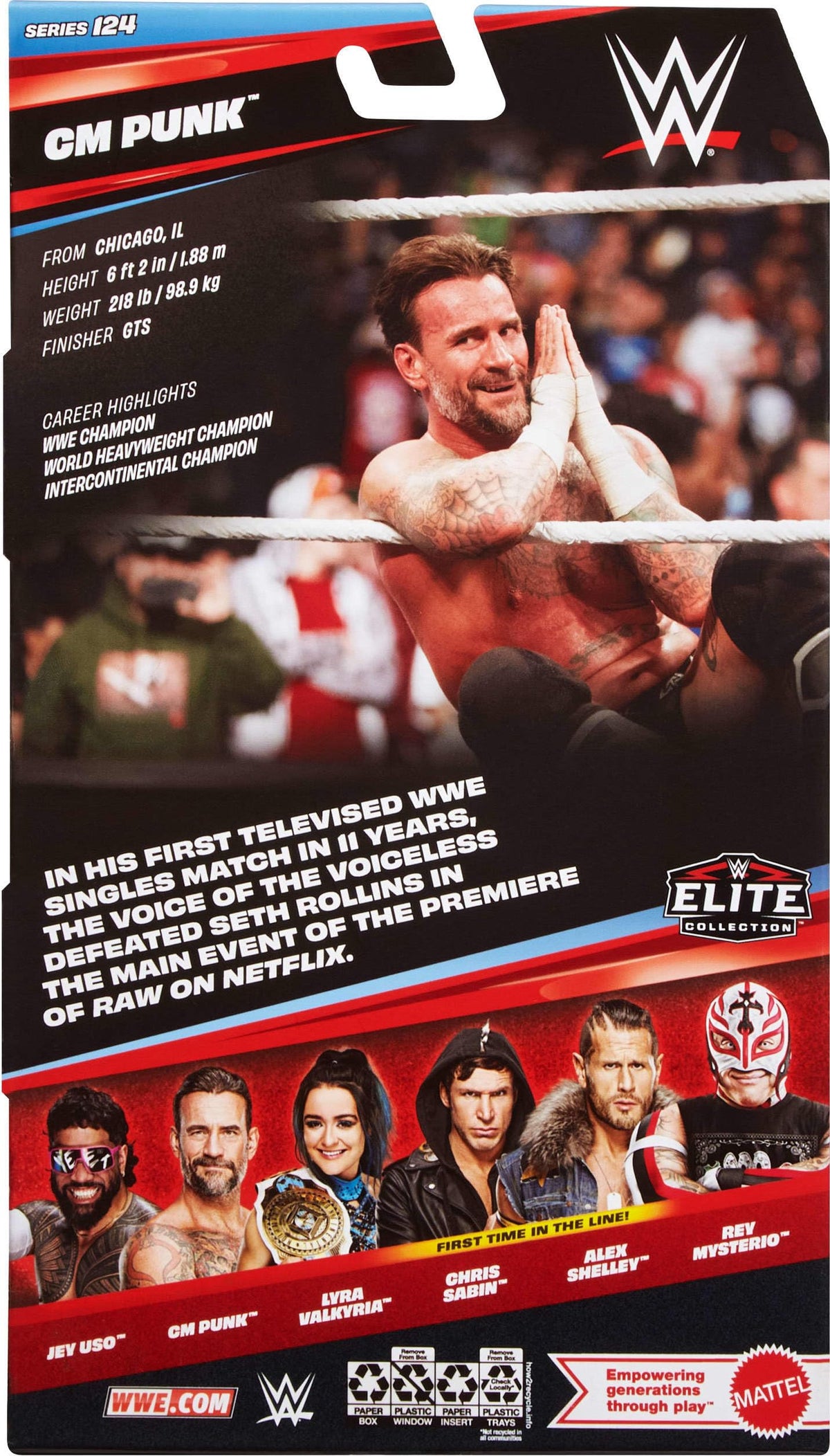 WWE Elite Action Figure & Accessories L934528