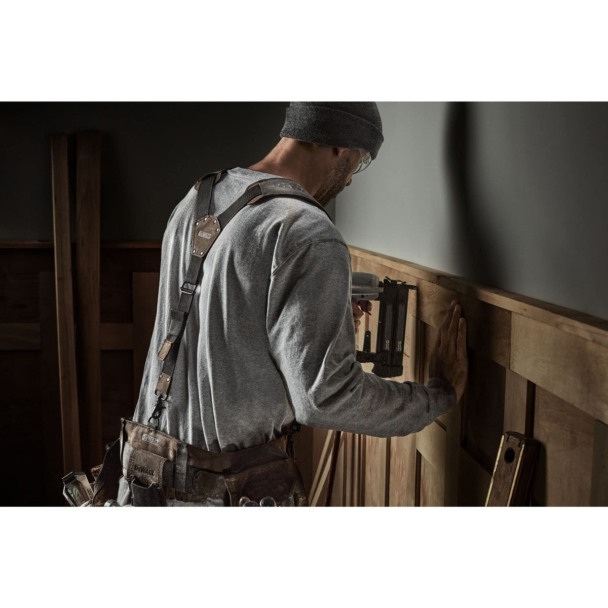 Leather Tool Belt Suspenders Z5536