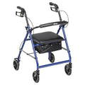 Blue Aluminum Rollator Walker L3182