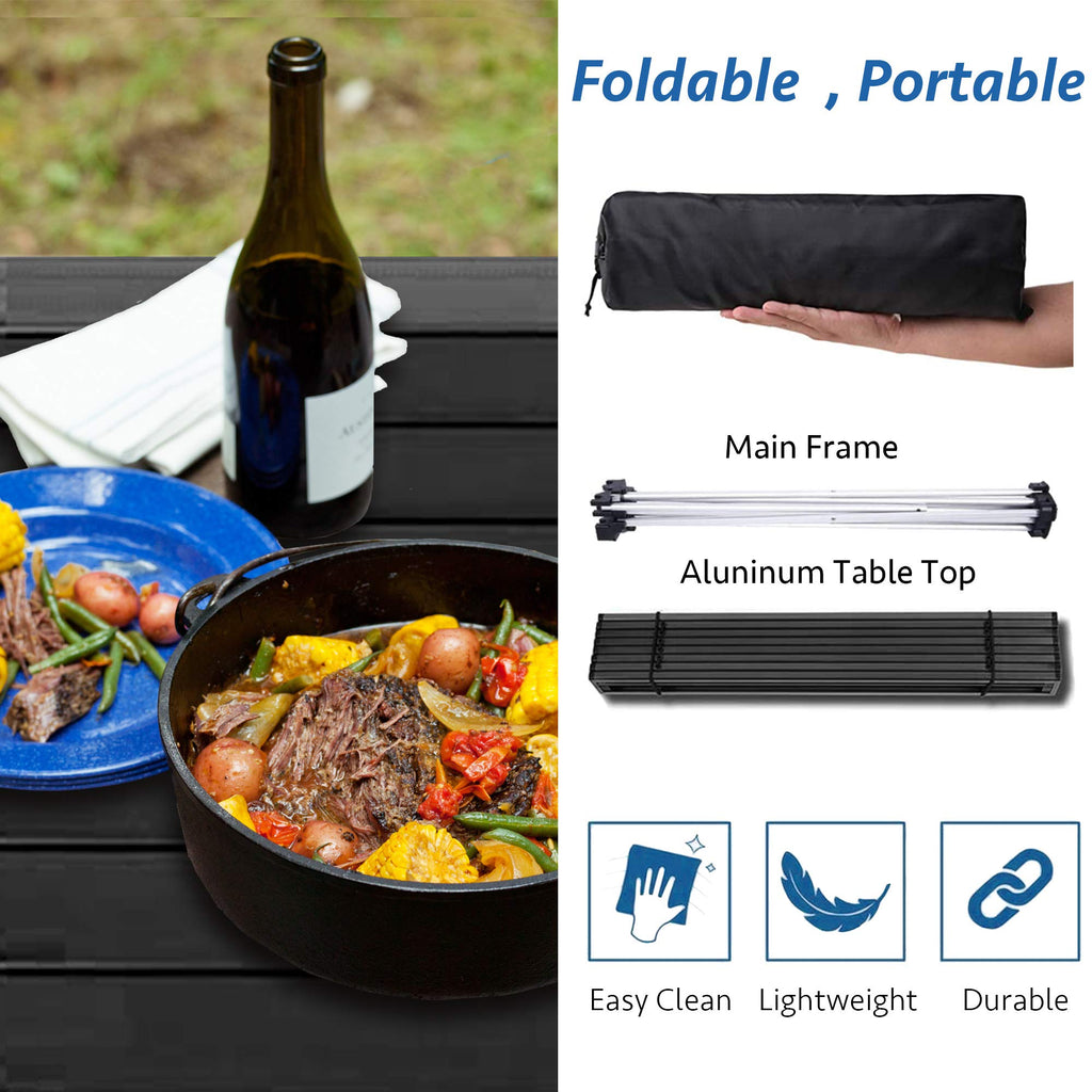 Portable Aluminum Camping Table S789447