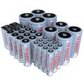 NiMH Rechargeable Batteries 34 Pack AA AAA C D 9V N4680