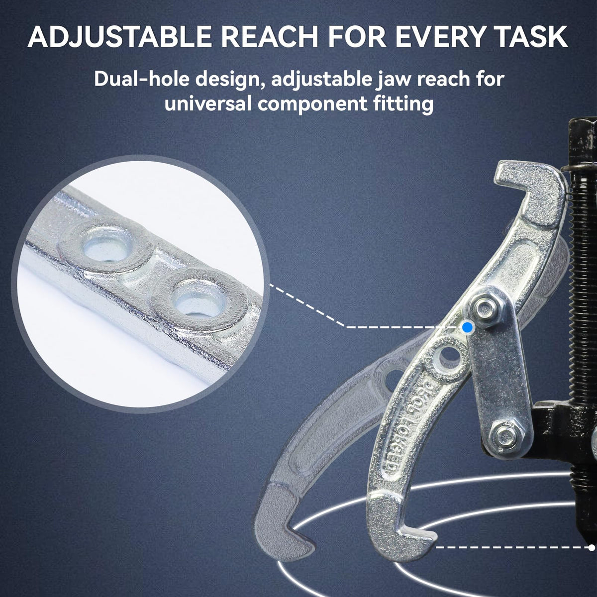 3 Pcs Reversible 3 Jaw Puller Set G828