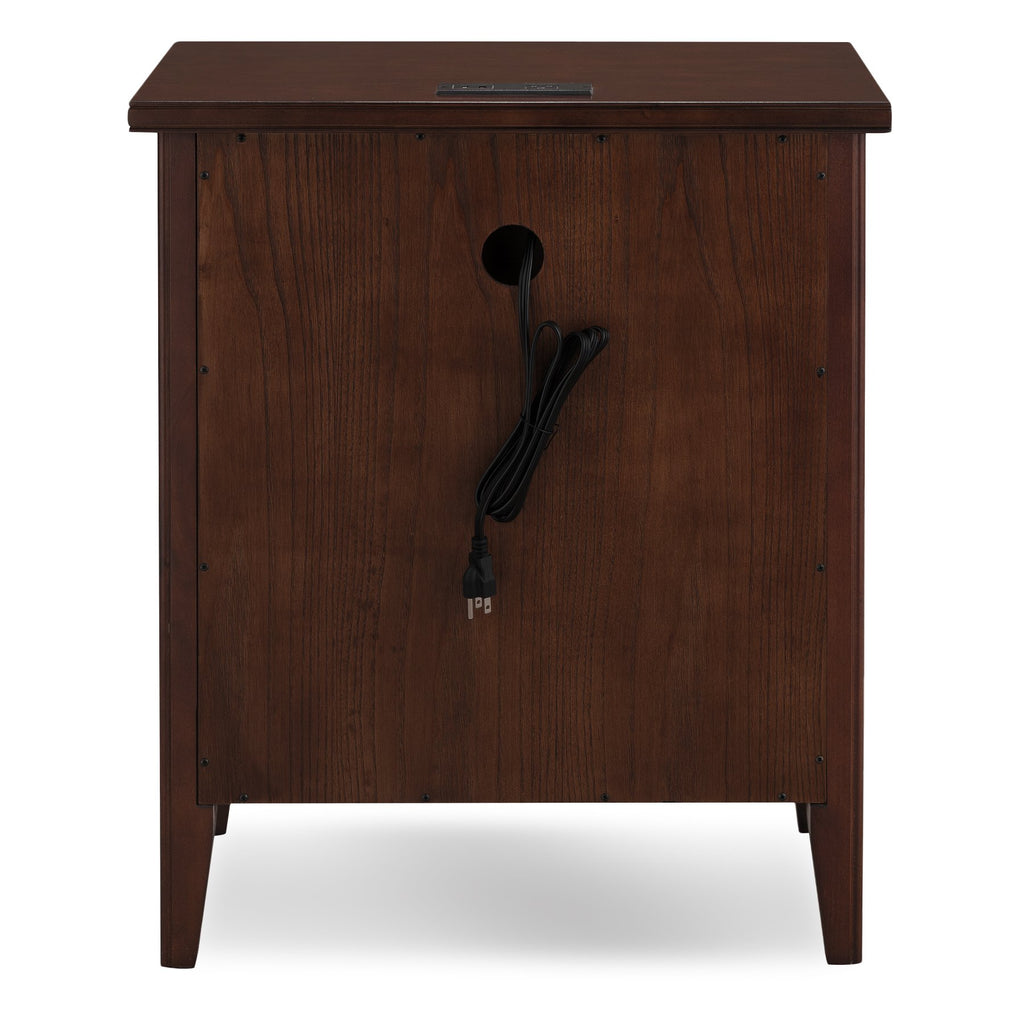 Chocolate Cherry Nightstand Side Table J664