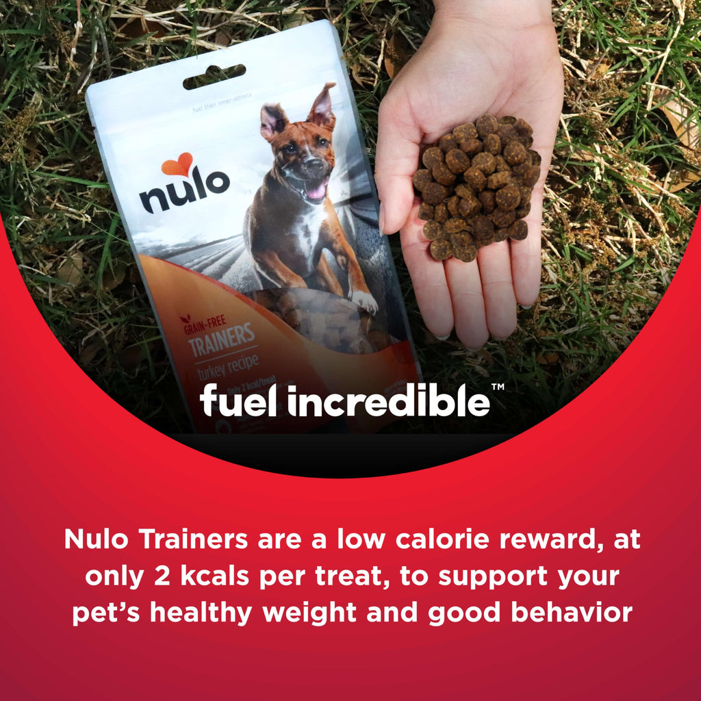 Turkey Recipe Grain-Free Low-Calorie Dog & Puppy Training Treats, 16 Ounce Pouch Q621