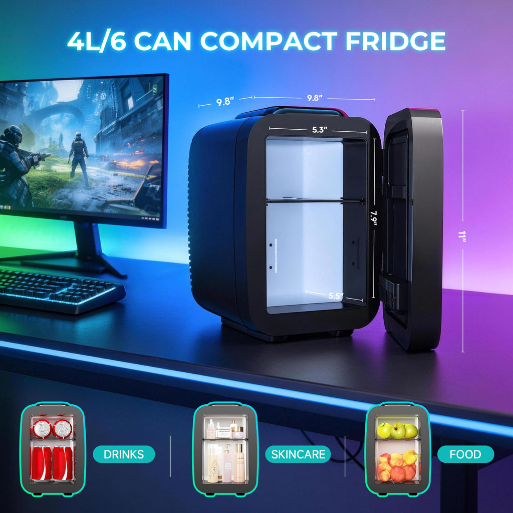 Mini Fridge 4L/6 Can C1298