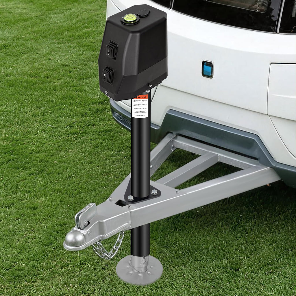 Waterproof Electric Trailer Jack with Built-in Spirit Level C530