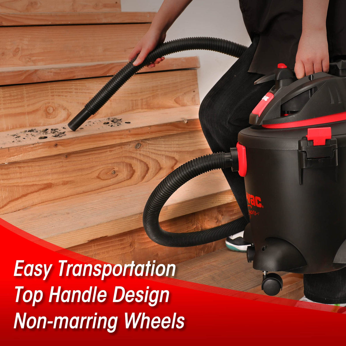 5 Gallon 3.5 Peak HP Wet/Dry Vacuum R315