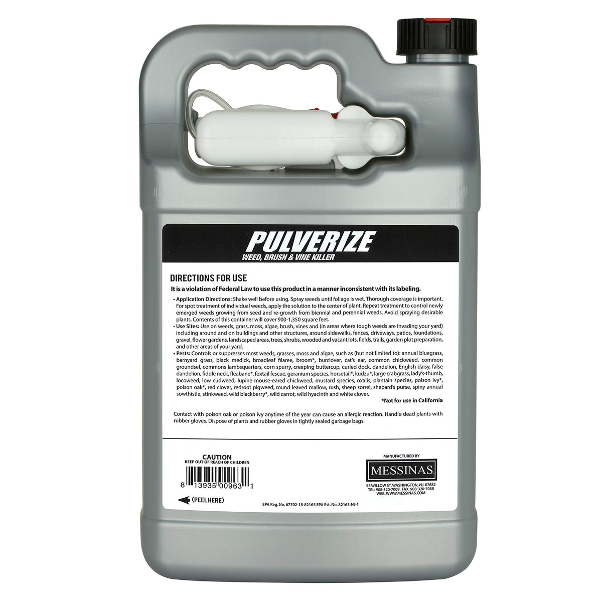 Non-Selective Herbicide Spray 1 Gallon I971