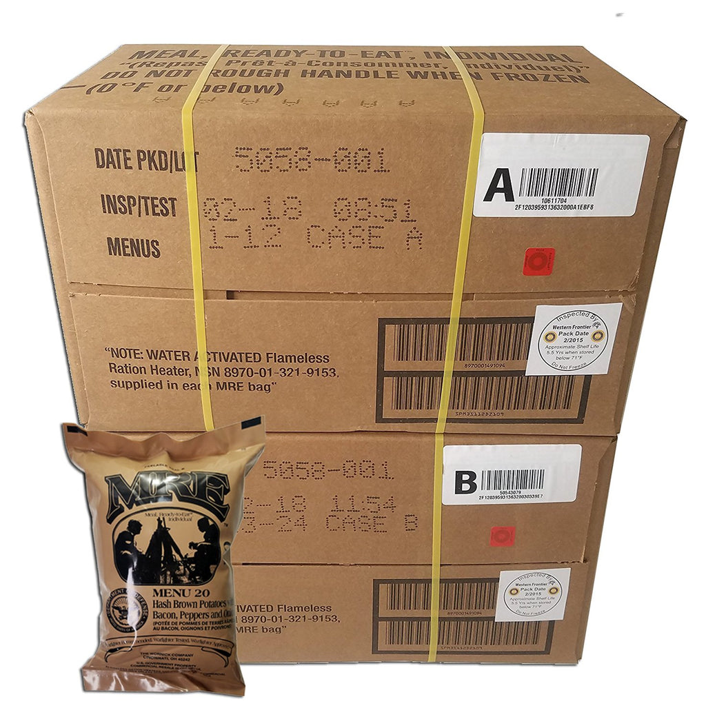 24 Meals MRE Case I20545