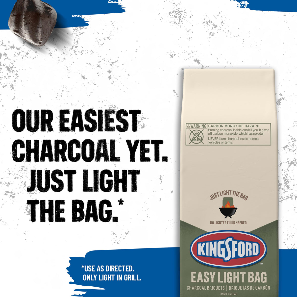 Charcoal Briquettes, 4 Pounds F215324