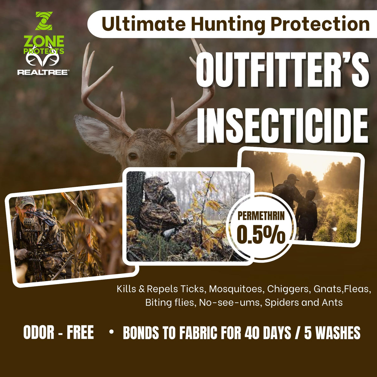 0.5% Permethrin Clothing and Gear Treatment Q2670