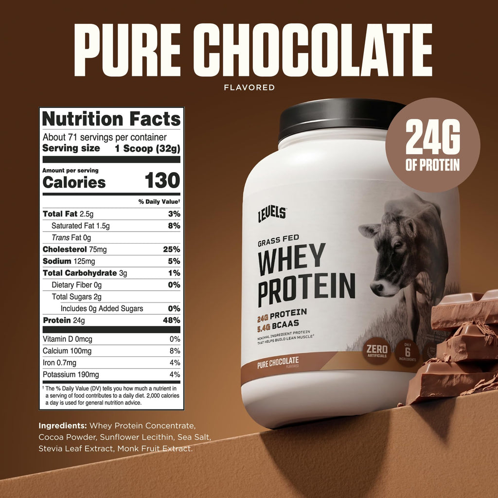 Whey Protein Powder Pure Chocolate 5LB T81138