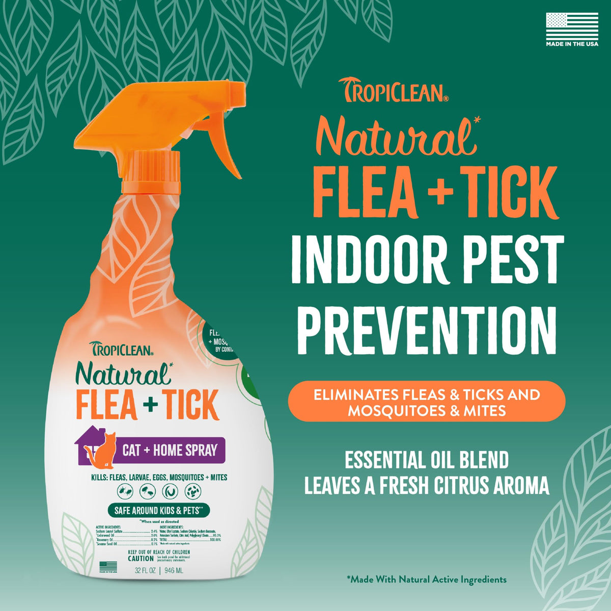 Natural Flea Spray 32oz D67982