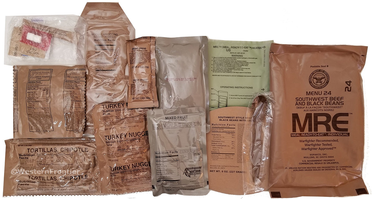 24 Meals MRE Case I20545