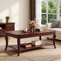 Rectangle Solid Wood Coffee Table E9593