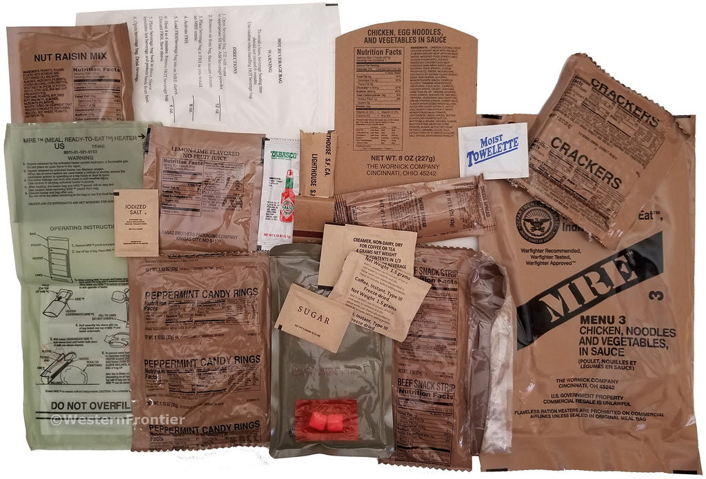 24 Meals MRE Case I20545
