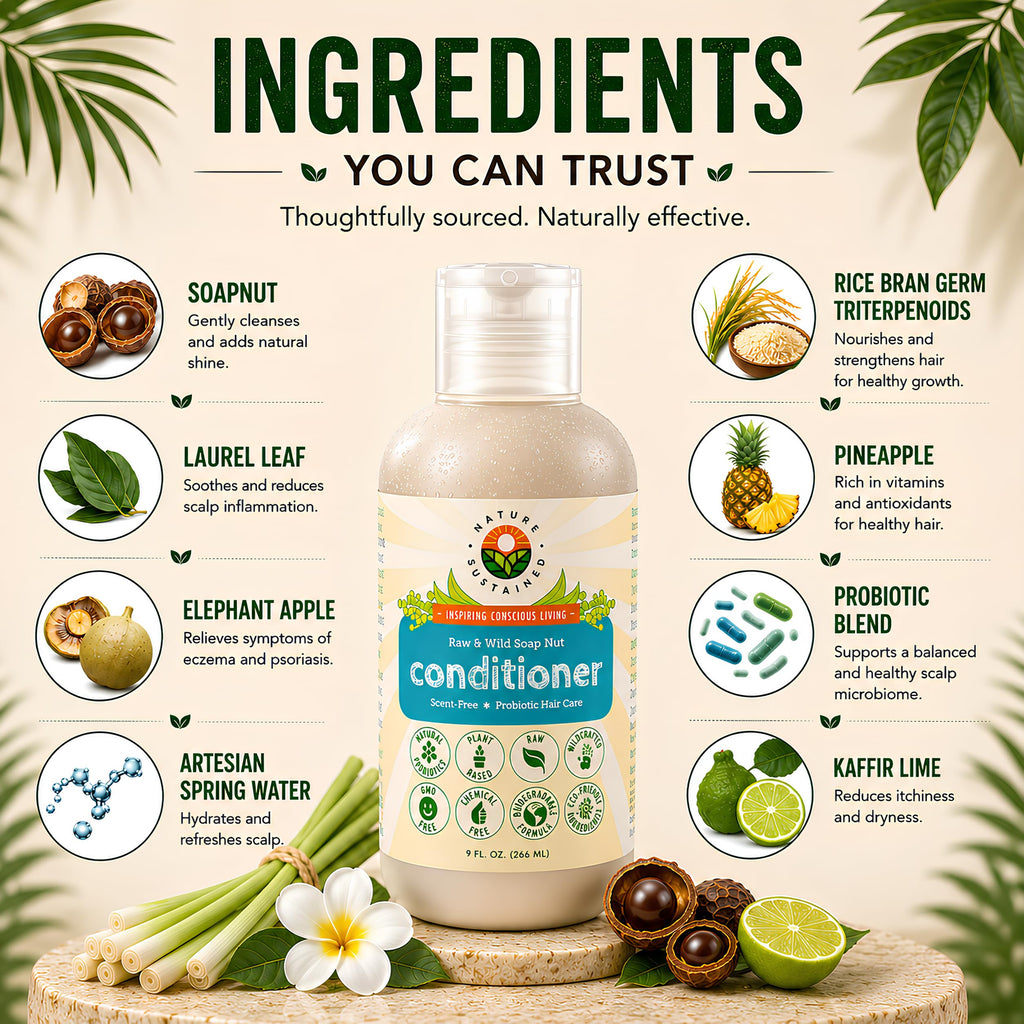 Organic Fragrance Free Conditioner 9 Oz C1945